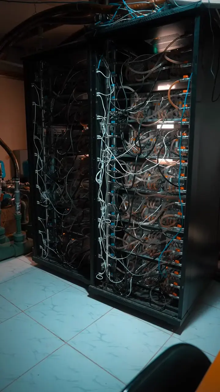 Frame from the film of centre F39